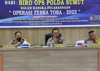 Kunjungan Supervisi dari Biro Ops Polda Sumut, terkait Oprasi Zebra Toba Tahun 2022