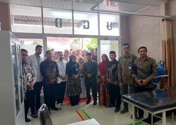 Yayasan Mantri Doi Nagan Raya meresmikan klinik rawat inap yang berlokasi di Desa Cot Kuta kecamatan Suka Makmue