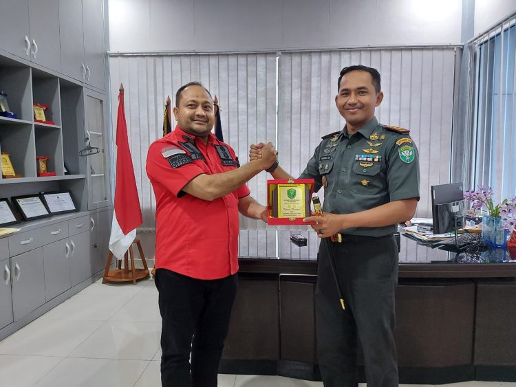 Dandim 0103/Aut Letkol Inf Hendrasari Nurhono S.I.P., M.I.P., Menjalin Silaturahmi ke Kantor Imigrasi Kelas II TPI Lhoksemawe