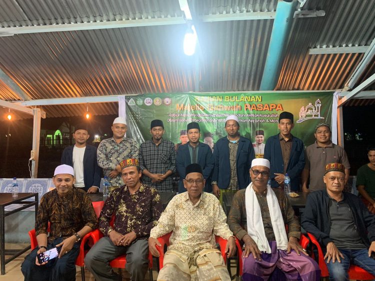 Rabithah Santri Paya bakong ( RASAPA ) Kembali menggelar Kajian Bulanan Rutin yang dinamakan Majlis Qahwah Rasapa