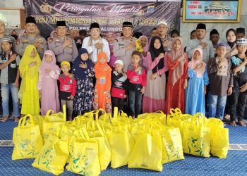 Polres Simalungun memperingati Maulid Nabi Besar SAW Tahun 1444 H tahun 2022 bertempat di Mesjid Almu'minun Polres Simalungun