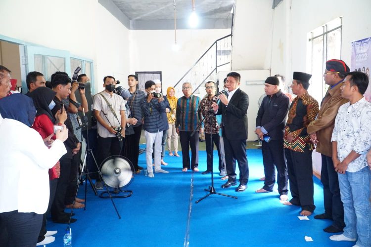 Gubernur Sumatera Selatan H. Herman Deru (HD) Menghadiri Grand Opening Kantor Media Cetak dan Elektronik Indonesia InSight