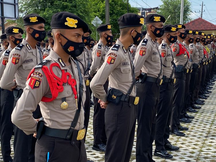 Polres Pangkalpinang menerima 143 siswa SPN Polda Kep. Bangka Belitung T.A 2022