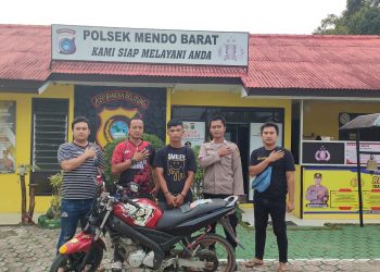 Polsek Mendo Barat lakukan Ungkap Kasus Pencurian dan Pemberatan (Curat) dengan Tkp Desa Kace Kecamatan Mendo Barat