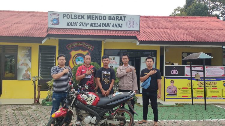 Polsek Mendo Barat lakukan Ungkap Kasus Pencurian dan Pemberatan (Curat) dengan Tkp Desa Kace Kecamatan Mendo Barat