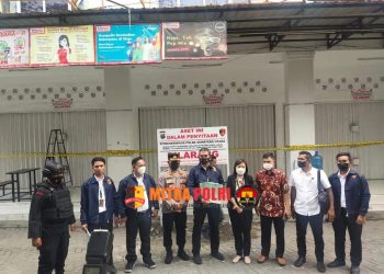 Polda Sumut Kembali menyita aset milik bos judi online di kompleks Cemara Asri, Kecamatan Percut Seituan