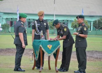 Pangdam II/Swj Mayjen TNI Hilman Hadi, S.I.P., M.B.A., M.Han., memimpin langsung Upacara Serah Terima Jabatan (Sertijab) Komandan Batalyon (Danyon) Infanteri Raider 200/Bhakti Negara