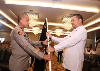 (Polda) Sumatera Selatan (Sumsel) gelar pelantikan dan pengukuhan pengurus daerah serta resort pokdarkamtibmas Bhayangkara priode 2022-2026