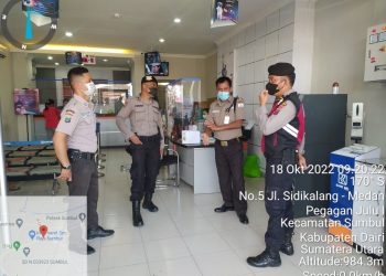 Samapta Polres Dairi menggelar patroli Dialogis di seputaran wilayah hukum Polres Dairi