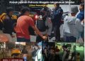 Personel Polresta Manado beserta Polsek Jajaran melaksanakan program unggulan Polresta Manado SIBULAN (Sikat Pemabuk Jalanan)
