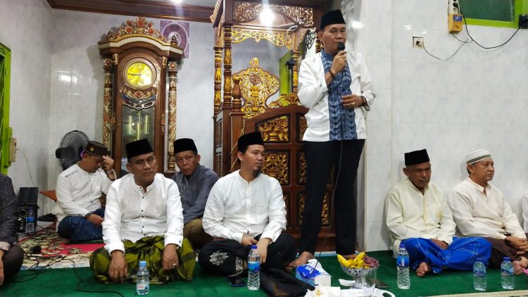 Pengurus Masjid Alhikmah Komplek palm agung kelurahan Kutaraya Kecamatan Kayuagung Kabupaten Ogan Komering Ilir, memperingati Maulid Nabi Muhammad SAW, 12 Rabiul awal 1444 H.