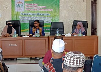 Sejumlah aktivis Lembaga Swadaya Masyarakat (LSM) di Kota Lhokseumawe mengikuti FGD yang bertemakan “Pendampingan Peningkatan Pemahaman Baitul Kota Lhokseumawe tentang Pemenuhan Hak dan Perlindungan Anak”