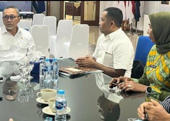 Penjabat (Pj) Bupati Nagan Raya, Provinsi Aceh, Fitriany Farhas, AP, S.Sos, M.Si, konsultasi dengan Menteri Perdagangan Republik Indonesia (Mendag RI), Zulkifli Hasan