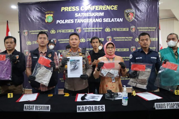 Polres Tangsel berhasil menangkap pelaku persetubuhan terhadap anak dibawah umur