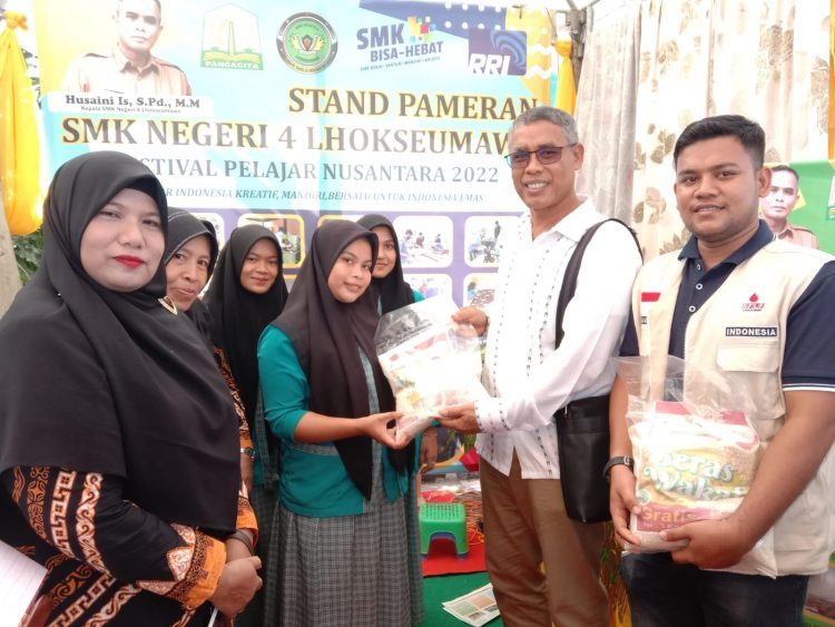 Radio Republik Indonesia (RRI) Kota Lhokseumawe selenggarakan Pembukaan festival Pelajar Nusantara 2022