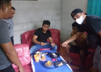 Tim Gradak Sat Res Narkoba Polres Bangka Kembali tangkap 3 orang pelaku dalam tindak pidana Narkotika jenis Sabu di Kecamatan Belinyu dan Kecamatan Sungailiat