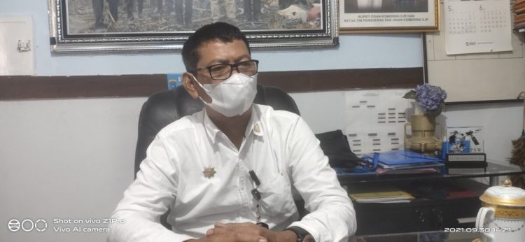 Kepala BPBD Kabupaten OKI, Listiadi Martin, S.Sos, MM