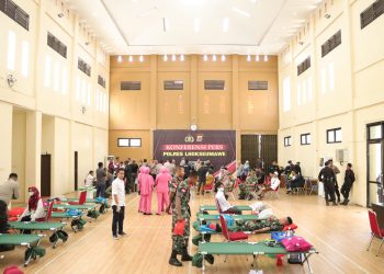 Polres Lhokseumawe Gelar Kegiatan Donor Darah