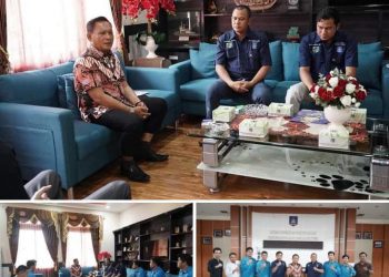 Ketua DPRD Provinsi Kepulauan Bangka Belitung (Babel) terima kunjungan sekaligus silahturahmi kepengurusan Komite Nasional Pemuda Indonesia (KNPI) Provinsi Kep. Babel