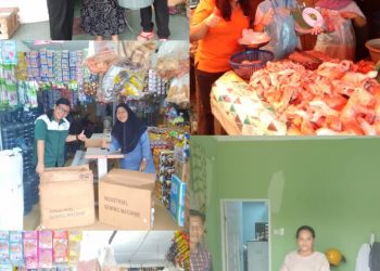 Ketua Koperasi Bina Rakyat Indonesia (BINARI), Sarma Suryawaty Nainggolan, SP bersama dengan jajarannya akhirnya berhasil memberikan paket bantuan UKM
