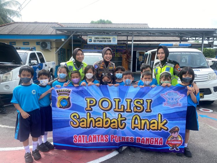 POLISI SAHABAT ANAK Sat Lantas Polres Bangka
