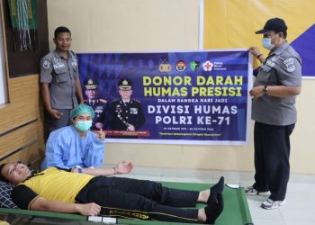 Si Humas Polres Dairi Gelar Bakti Kesehatan Donor Darah. Kamis 27-10-2022 di Poliklinik Polres Dairi