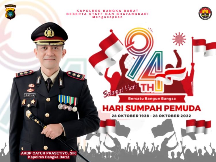 Kapolres Bangka Barat AKBP Catur Prasetiyo