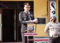 Kapolres Simalungun AKBP Ronald F.C Sipayung, S.H., S.I.K., M.H., menjadi inspektur upacara peringatan Hari Sumpah Pemuda ke-94 tahun 2022