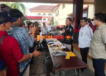 Konferensi Pers Polda Sumatera Utara