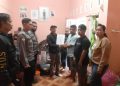 Kanit Binmas Polsek Sukaresik BRIPKA Nanang melaksanakan Problem Solving warga karena kejadian kecelakaan lalu lintas antar dua pihak