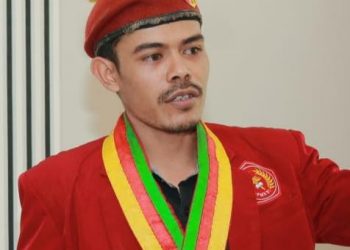 Ketua Perhimpunan Mahasiswa Katholik Republik Indonesia (PMKRI) Cabang Kupang, Marianus Humau