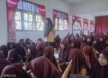Dinas Kesehatan bekerjasama dengan Polres Aceh Utara, melakukan sosialisasi Bahaya NAPZA atau Narkotika bagi remaja
