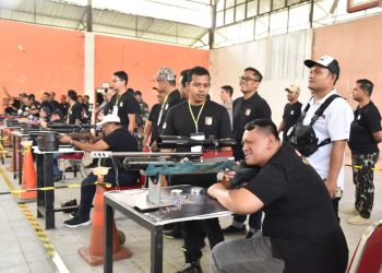 Kapolres Bireuen AKBP Mike Hardy Wirapraja, S.I.K., menghadiri Open Tournament Menembak Perbakin Tahun 2022