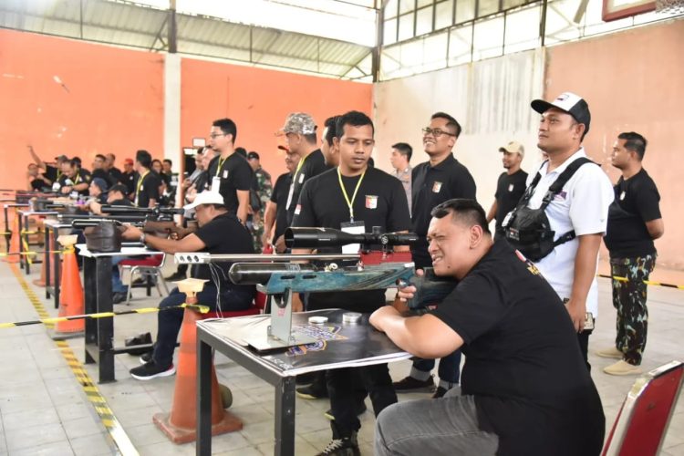 Kapolres Bireuen AKBP Mike Hardy Wirapraja, S.I.K., menghadiri Open Tournament Menembak Perbakin Tahun 2022