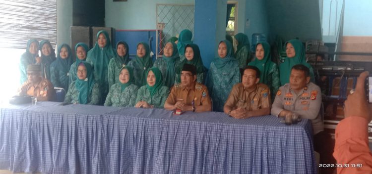 Acara serah terima jabatan (Sertijab) Camat Tj Lubuk OKI