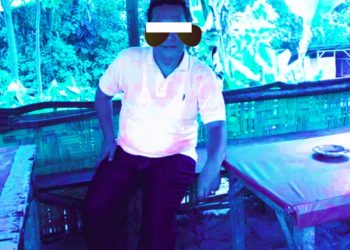Foto diduga bandar togel di kecamatan Jorlang Hataran Kabupaten Simalungun