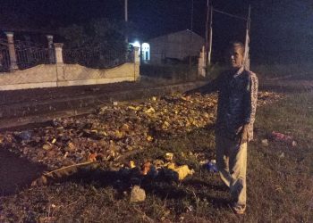 Sejumlah warga Desa Suak Bilie Kecamatan Suka Makmue Nagan Raya meminta Pemkab agar segera membangun satu unit jembatan dilokasi yang sering terjadinya penumpukan sampah