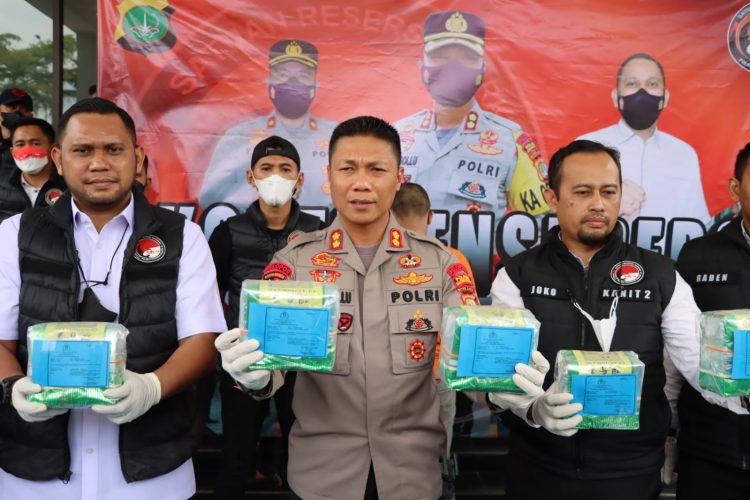 Konferensi Pers Polres Tagerang Selatan