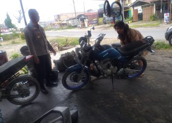 Kapolsek sidikalang Kota lakukan sosialisasi dan himbauan, Demi mewujudkan situasi Kamtibmas di lingkungan masyarakat terutama dampak buruk dari penggunaan Knalpot blong