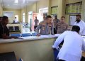 Kapolres Aceh Barat AKBP Pandji Santoso, S.I.K, M.Si, dan Waka Polres Aceh Barat Kompol Aditia Kusuma, S.I.K. melakukan inspeksi mendadak (Sidak) ke sejumlah sentra pelayanan masyarakat