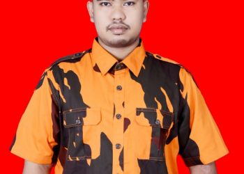 Ketua Satuan Siswa Pelajar dan Mahasiswa Pemuda Pancasila/Sapma PP Kabupaten Aceh Utara, Mukhtaruddin