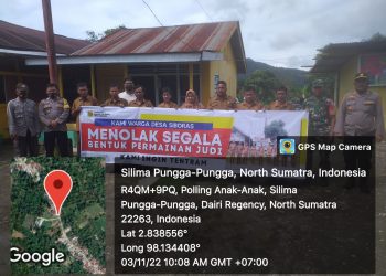 Kapolsek Parongil kembali menggelar Quick Wins Presisi yang dilaksanakan di Kantor Desa Parongil Kecamatan Silima Pungga-pungga