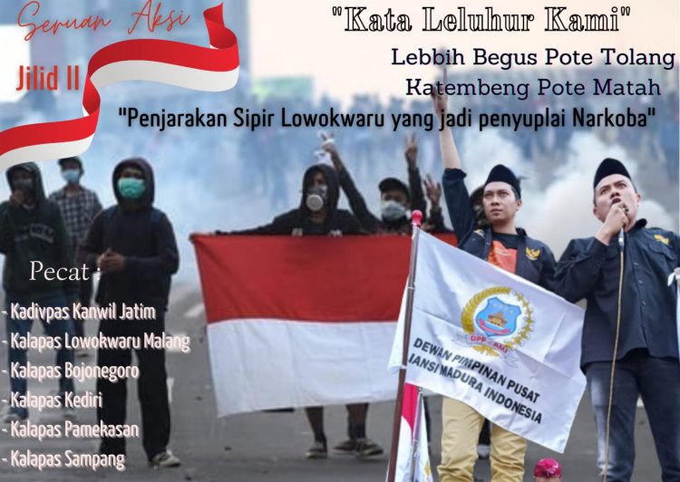 Aliansi Madura Indonesia gencarkan aksi lanjutan dengan tema "Pedoman Nenek Moyang"