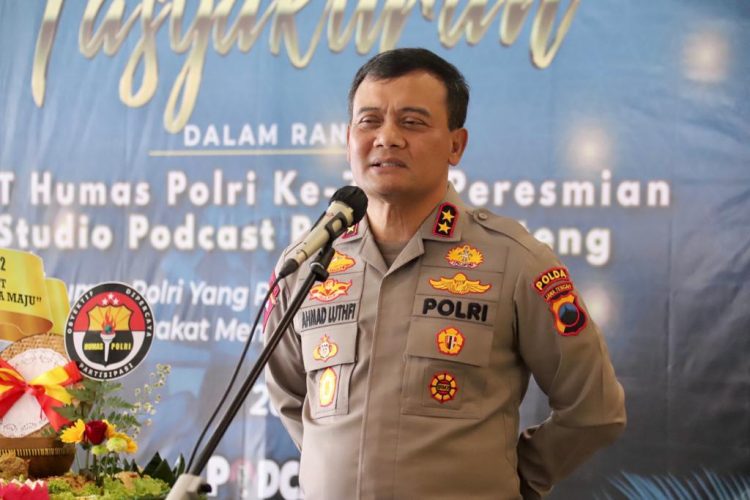 Kapolda Jateng Irjen Pol Ahmad Luthfi