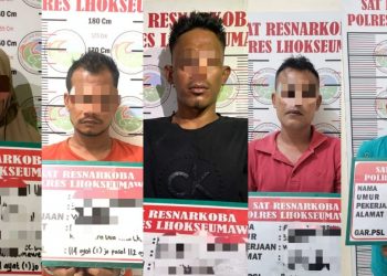 Polres Lhokseumawe berhasil mengungkap lima kasus penyalahgunaan Narkotika jenis sabu - sabu di wilayah hukum Polres Lhokseumawe