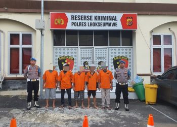 Tim Opsnal Sat Reskrim Polres Lhokseumawe berhasil membekuk sejumlah agen dan pemain judi Toto Gelap (Togel) dan Chip Higgs Domino