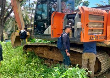 Sat Reskrim Polres Nagan Raya kembali melakukan penangkapan dan penggerebekan, terhadap lokasi pertambangan emas tanpa izin (Ilegal Minning) di Gampong Blang Neuang