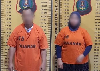 Pelaku MS (34) istri dan YA (43) suami, merupakan warga Huta-III Parbeokan, Desa Buntu Turunan, Kecamatan Hatonduhan