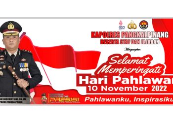 Kapolres Pangkalpinang AKBP Dwi Budi Murtiono, S.IK M.H