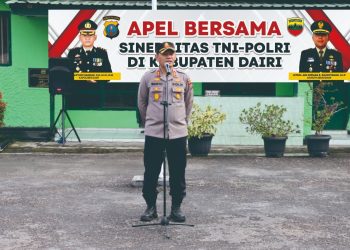 Kapolres Dairi AKBP Wahyudi Rahman, S.H, S.I.K, M.M